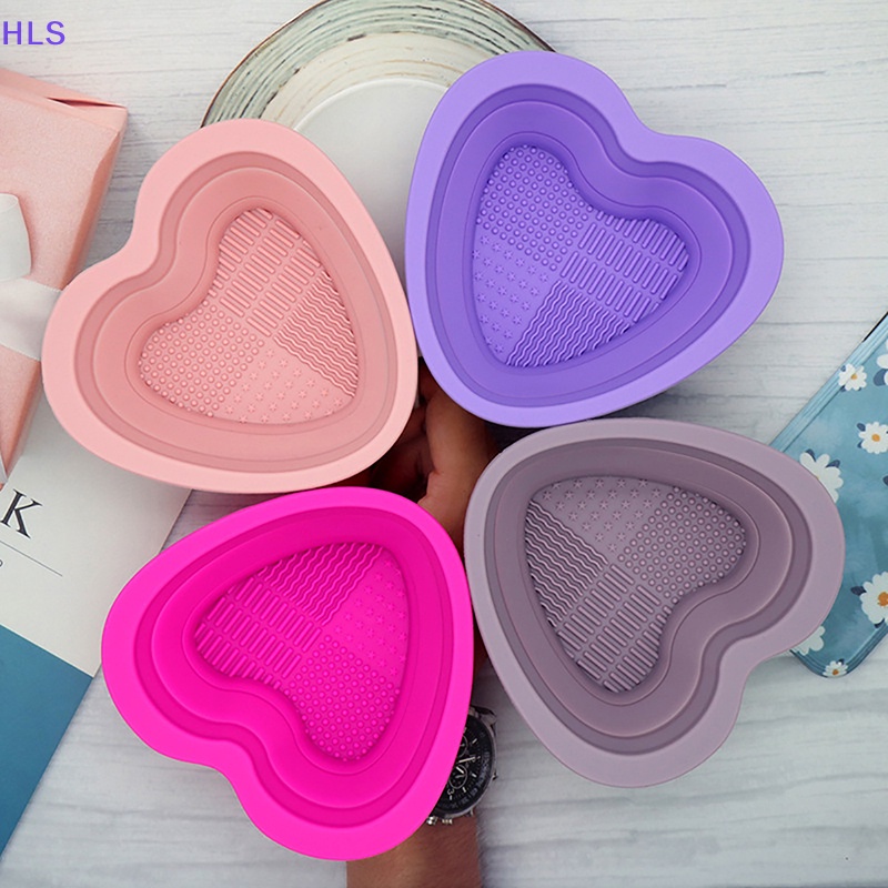 Bộ Dụng Cụ Vệ Sinh Cọ Trang Điểm Bằng Silicone Đa Năng Tiện Dụng