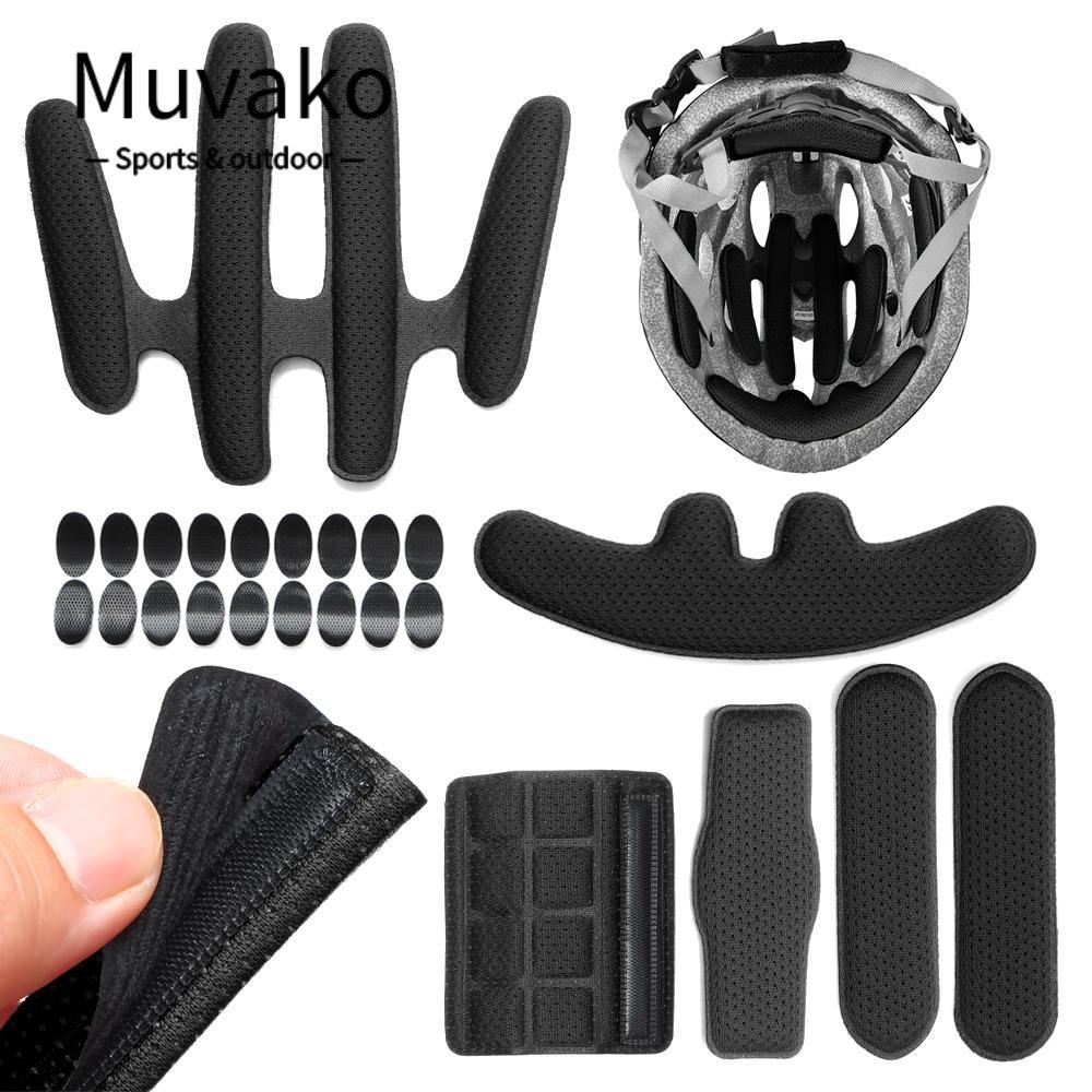 MUVAKO Set 24 Miếng Đệm Xốp Bảo Vệ Mũ Bảo Hiểm Tiện Dụng Chất Lượng Cao