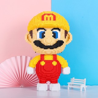Đồ Chơi Lắp Ráp Mario 50CM Giảm Căng Thẳng