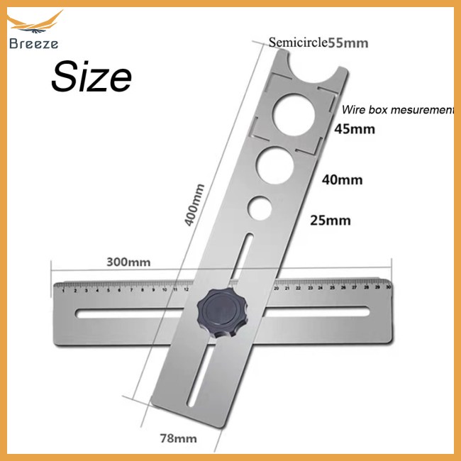 Dụng Cụ Định Vị Lỗ Khoan Đánh Bóng Hai Mặt Đa Năng Thông Dụng