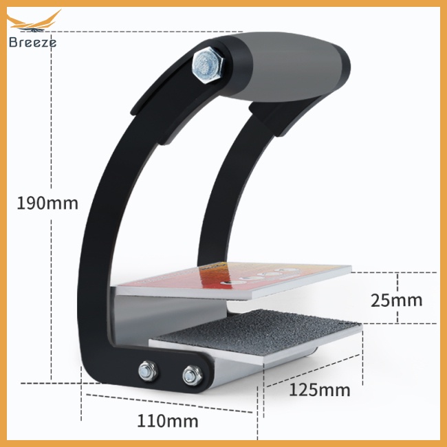 Kẹp Nâng Cầm Tay 2-25mm 50kg Bằng Gỗ Dán