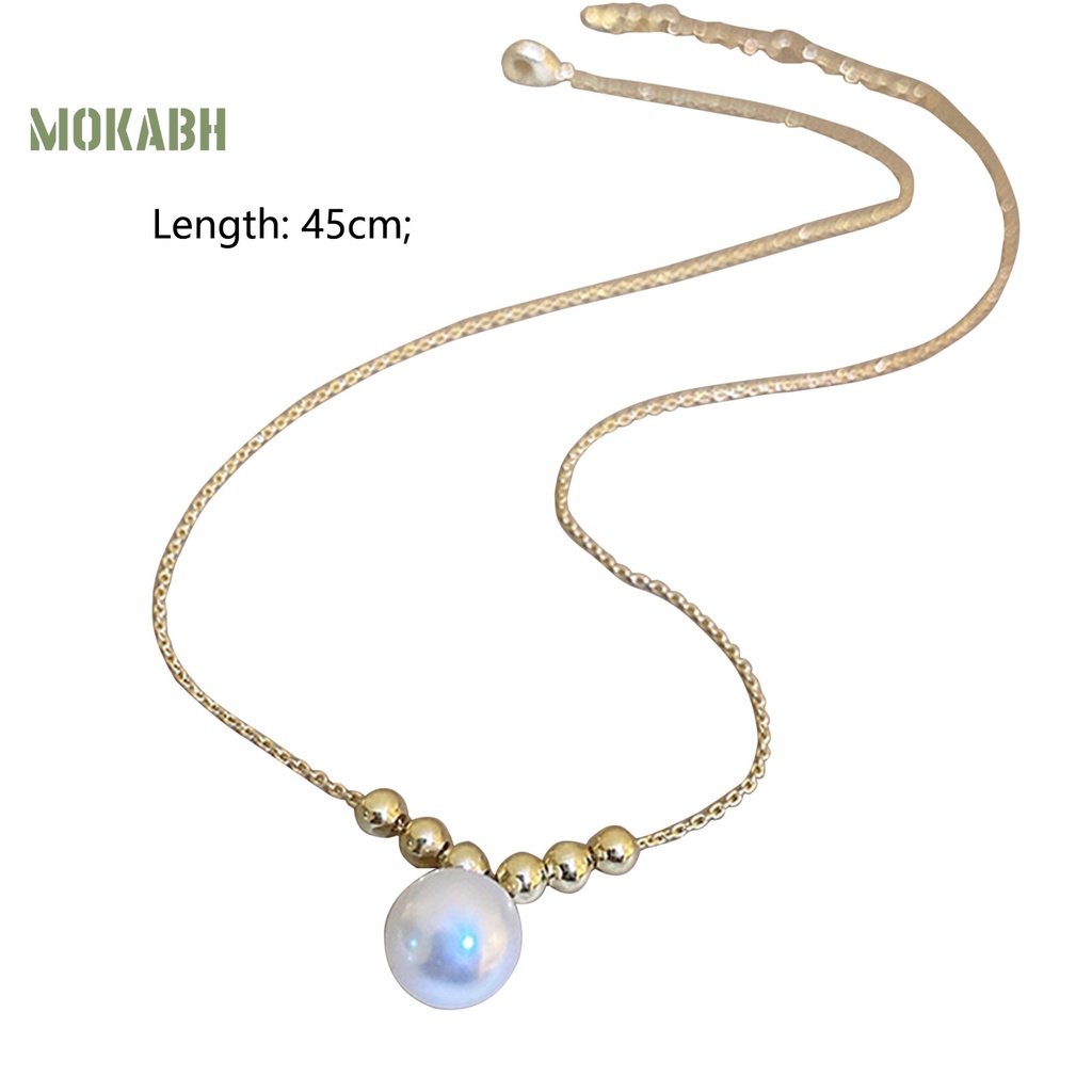 [Mok Abh] Vòng Cổ Choker Màu Sắc Tươi Sáng Không Gây Dị Ứng Thiết Kế Đơn Giản Thân Thiện Với Làn Da Cho Nữ