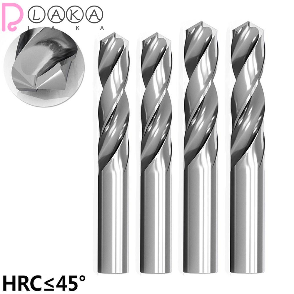 LAKAMIER Mũi Khoan Xoắn Bằng Thép Vonfram Chuyên Dụng Cho Máy Tiện CNC