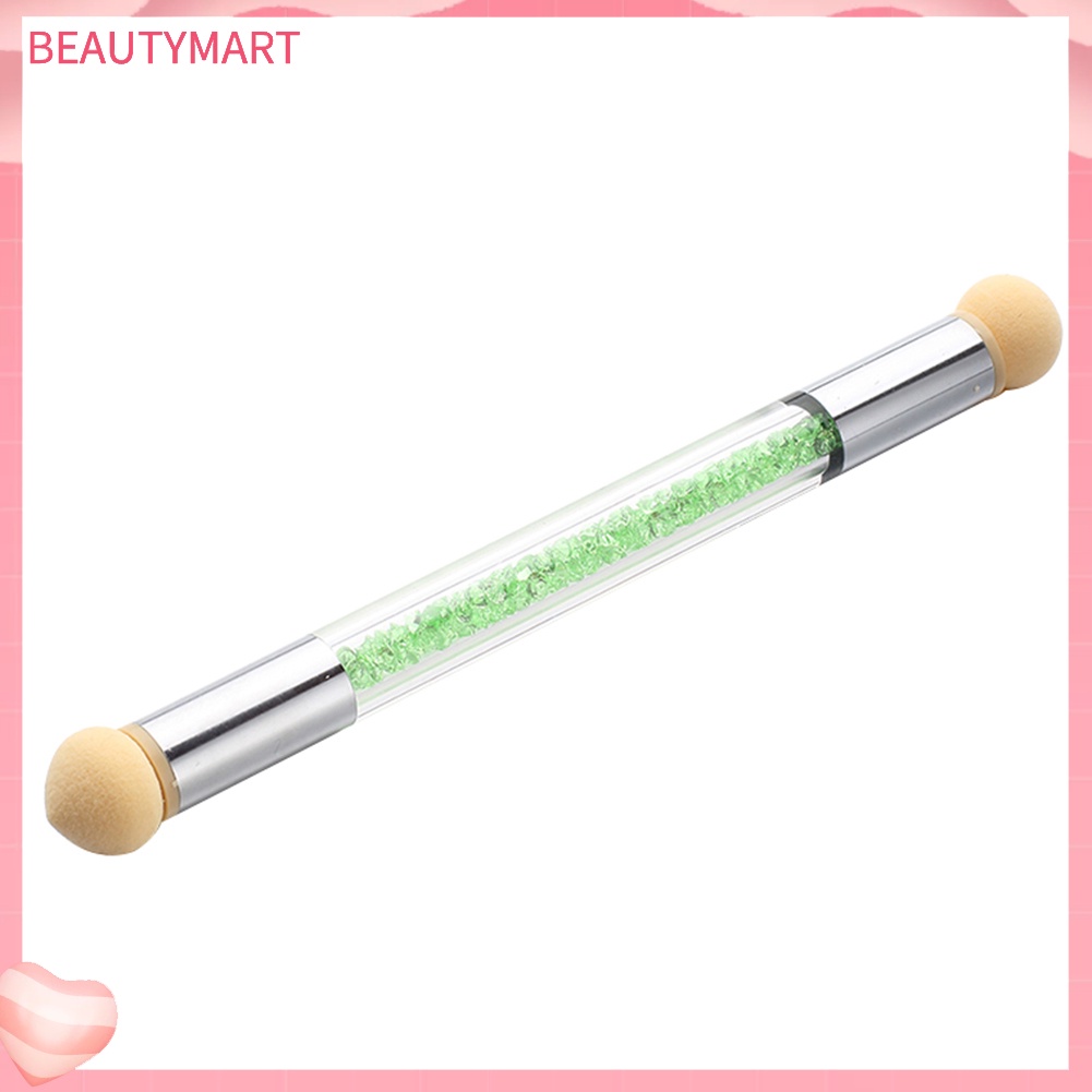 Cọ Mút Hai Đầu Đính Đá Trang Trí Móng Tay Nghệ Thuật Cho Nữ