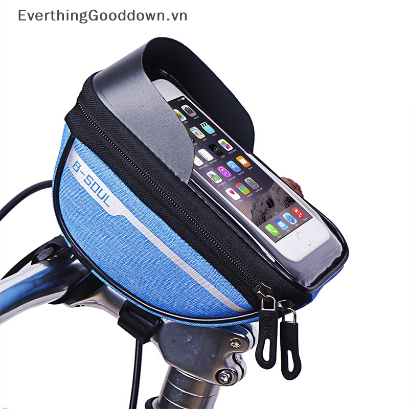 Túi Đựng Điện Thoại Chống Thấm Nước Tiện Dụng Gắn Khung Trước Xe Đạp Leo Núi