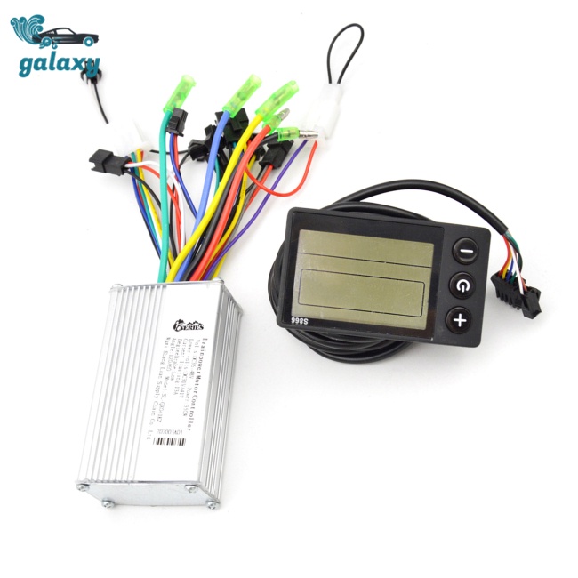 Galaxy Bộ Điều Khiển Không Chổi Than Màn Hình Lcd 250-350w 24-48v Chuyên Dụng Cho Xe Đạp Leo Nú