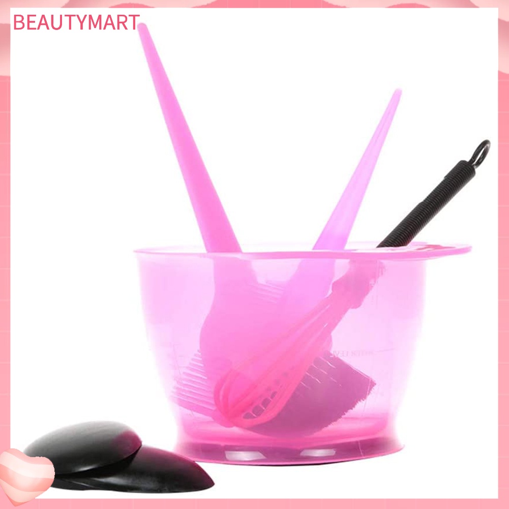 Bộ 5 Dụng Cụ Tô Nhuộm Tóc Chuyên Nghiệp Có Vỏ Bọc Tiện Dụng