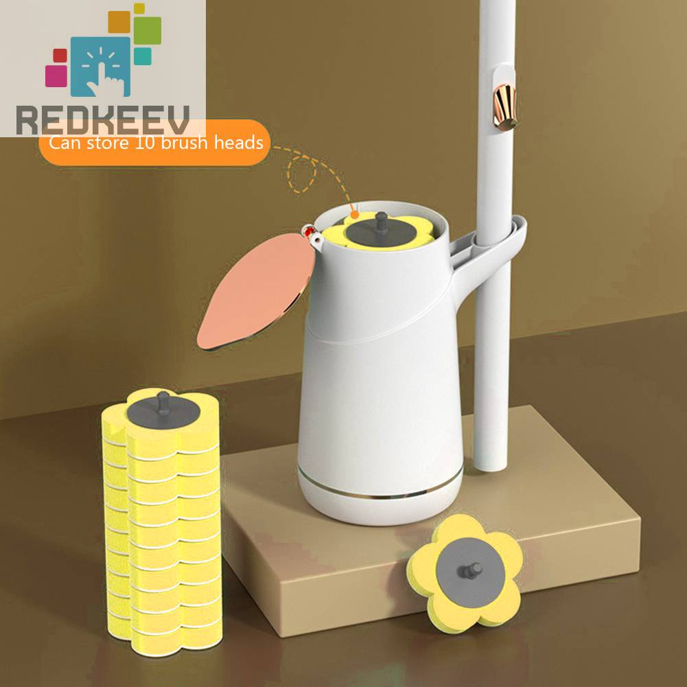 Bộ Bàn Chải Cọ Bồn Cầu Dùng Một Lần Tiện Dụng