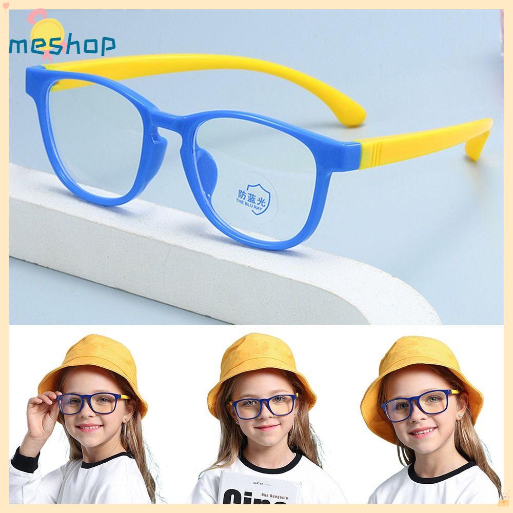 Mắt Kính Bảo Vệ Mắt Chống Ánh Sáng Xanh Siêu Nhẹ Thoải Mái Khi Đi Học / Trực Tuyến Cho Bé Trai Và Bé Gái