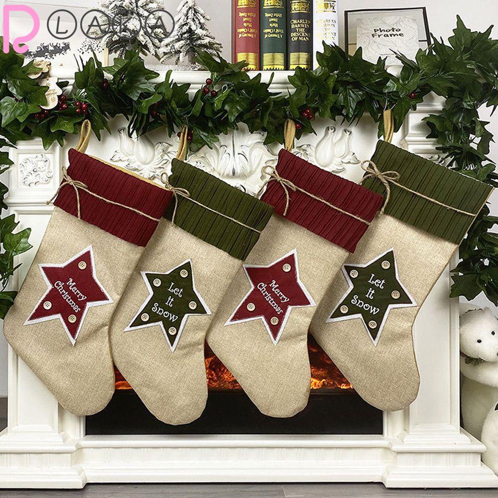 LAKAMIER Tất Giáng Sinh Trang Trí Nhà Ở