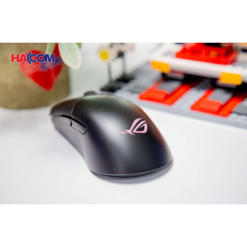 Chuột game Asus ROG Keris Wireless Aimpoint Black 3 chuẩn kết nối tiện lợi