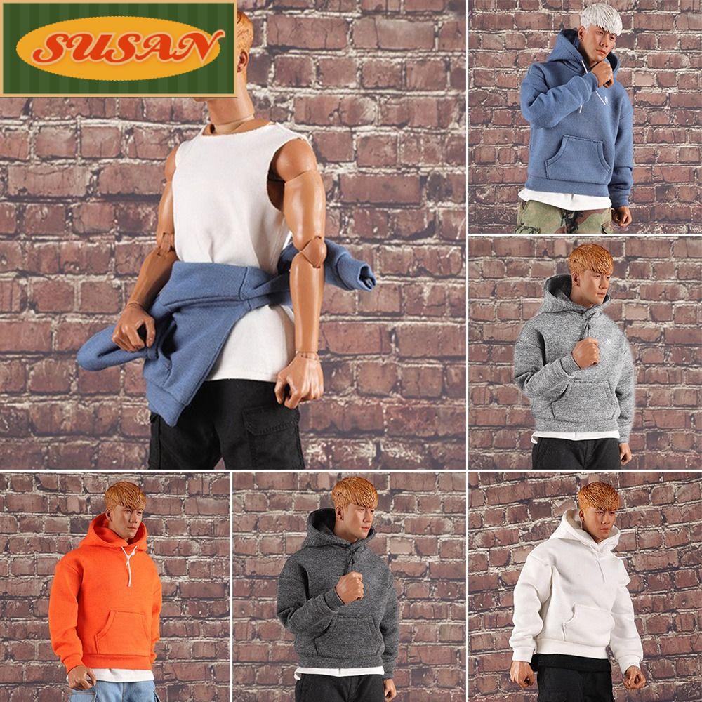 SUSANS Áo Hoodie Nam Cho Búp Bê Tỉ Lệ 1 / 6