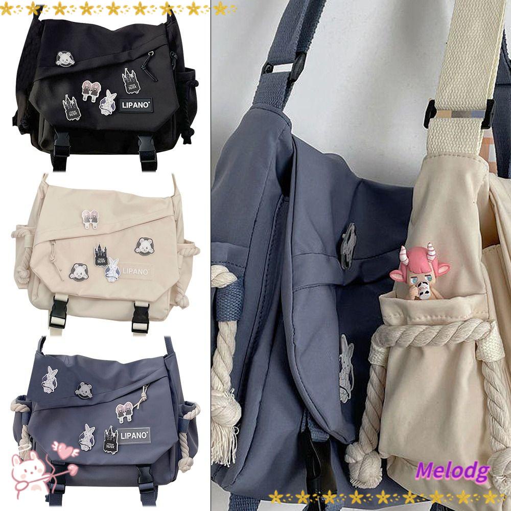 MELODG Túi Xách Thiết Kế Cỡ Lớn Phong Cách Retro Cao Cấp