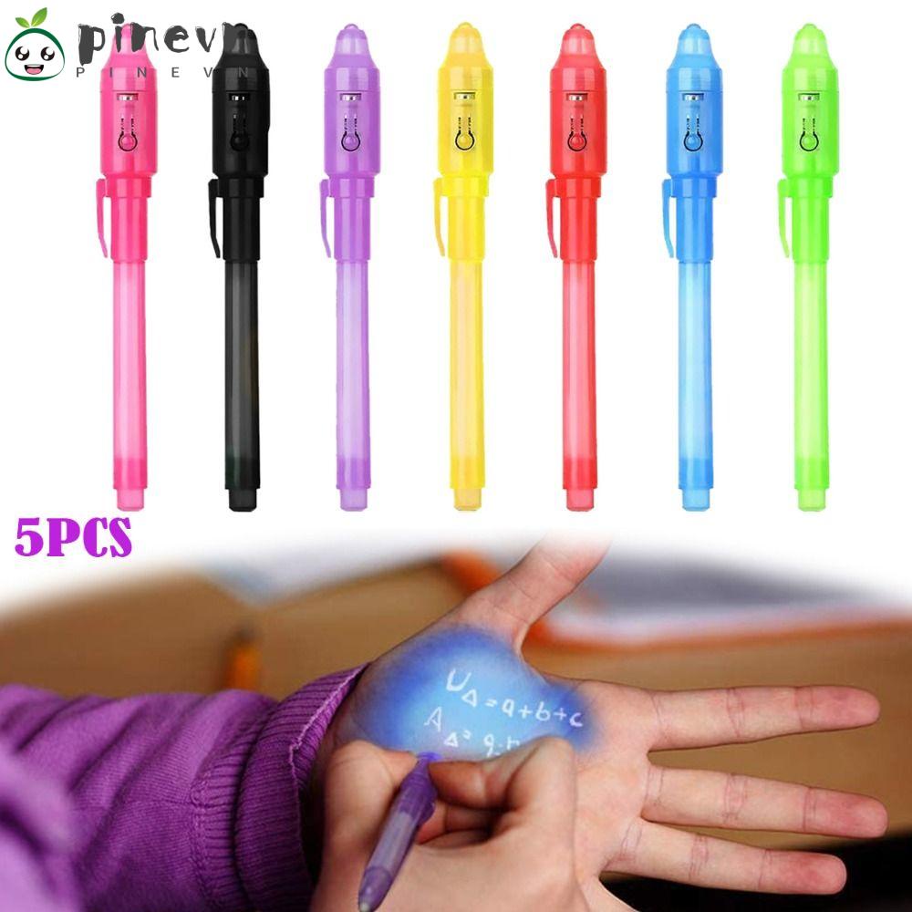 PINEVN Bút Mực Đèn UV Thần Kì Sáng Tạo Cho Bé