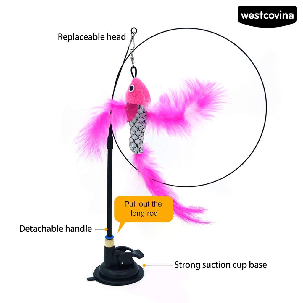 [COD]♞Gậy Trêu Mèo Khối Lượng Nhẹ Giảm Căng Thẳng Vui Nhộn Dùng Ở Nhà