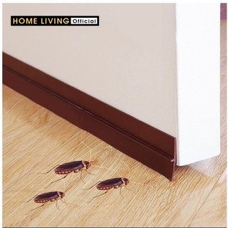 2 Mét Ron Chân Cửa Cao Su LOẠI CẢI TIẾN Dán Chống Bụi Côn Trùng 25 35 45 60 110mm