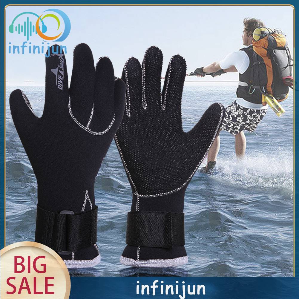 Găng Tay Thể Thao Neoprene Co Giãn Thoải Mái Khi Bơi Lội