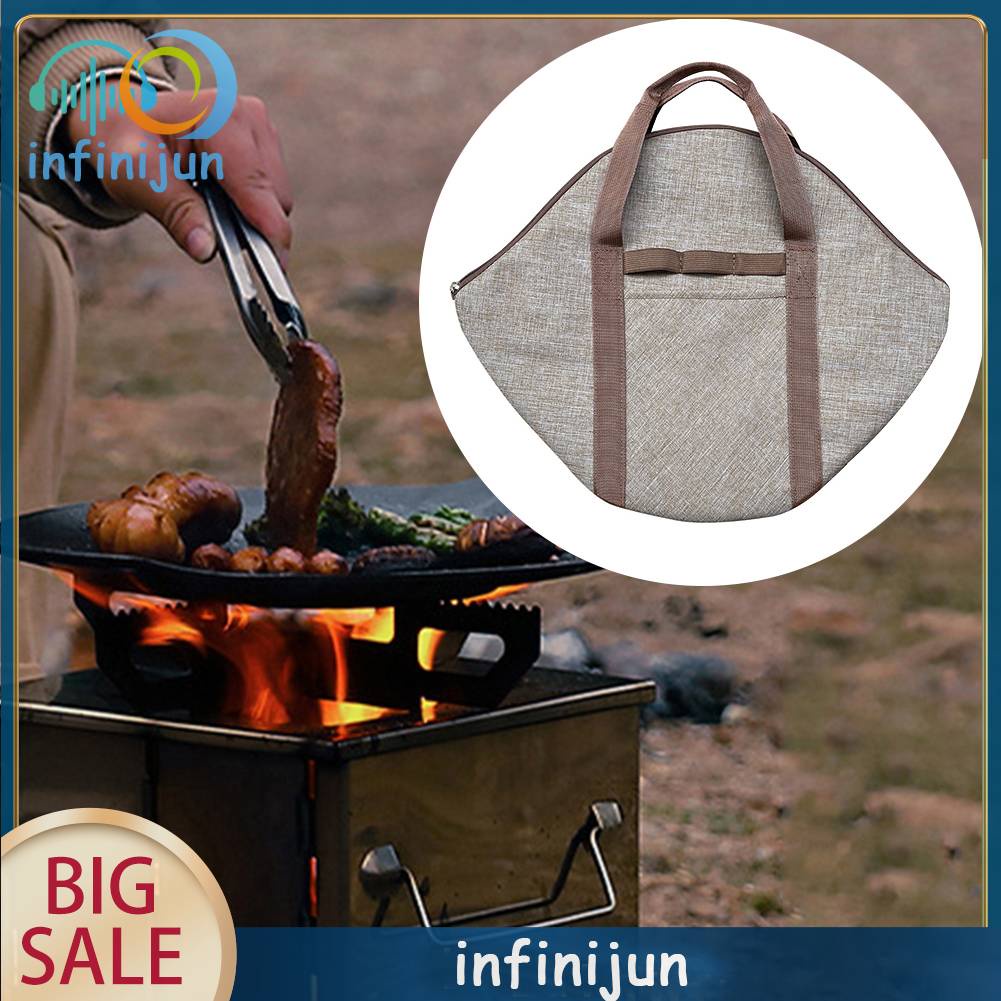 Túi Đựng Đồ Nướng BBQ Bằng Sắt Tiện Lợi
