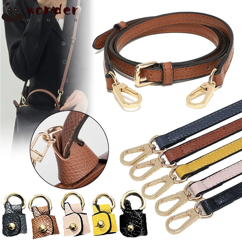 WONDER Dây Đeo Túi Xách Bằng Da Không Đục Lỗ Cho Longchamp
