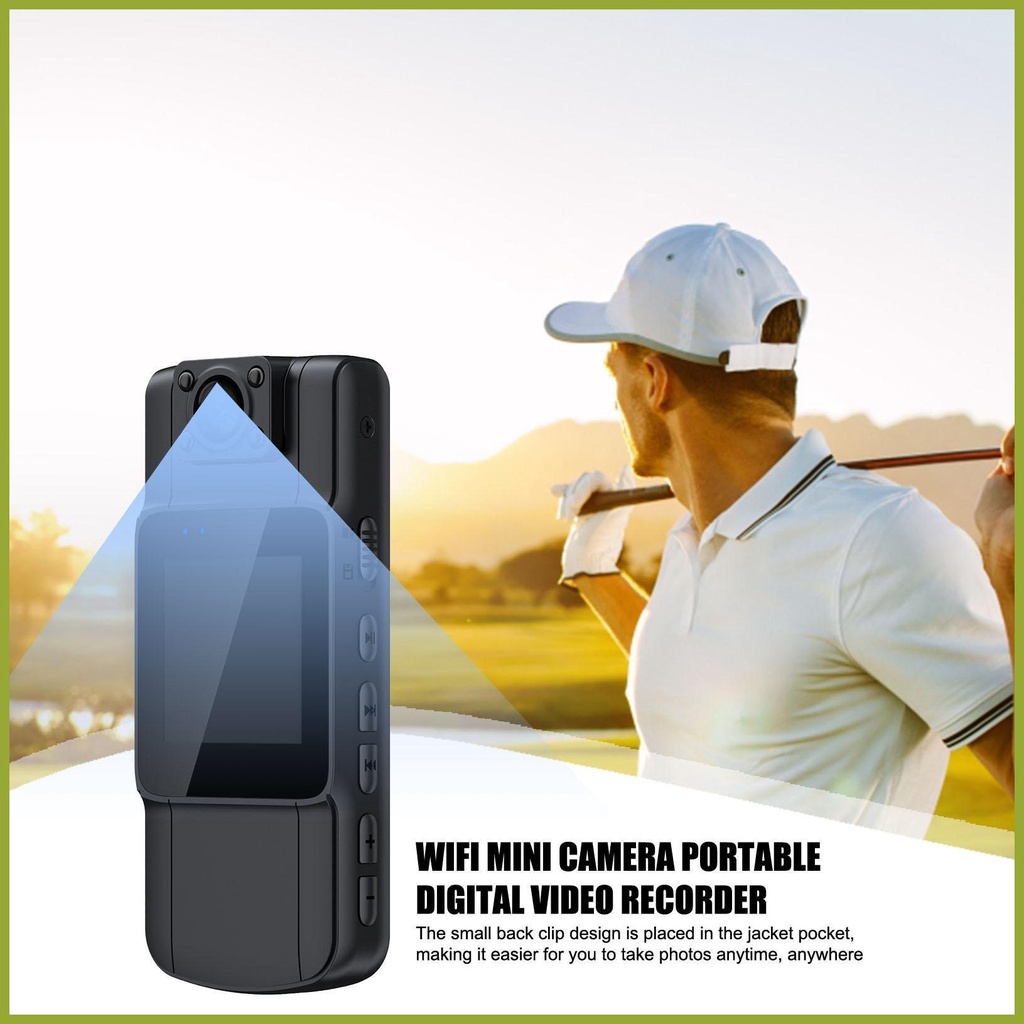 Camera Không Dây Mini 2K HD Xoay 180 Độ Hỗ Trợ Tầm Nhìn Ban Đêm