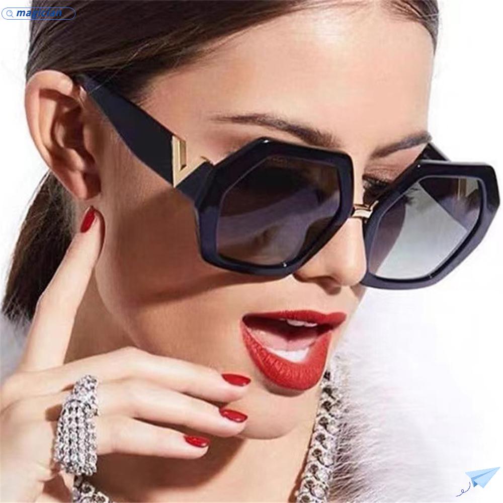 MAG Kính Râm Oversize Chống Tia UV400 Thời Trang