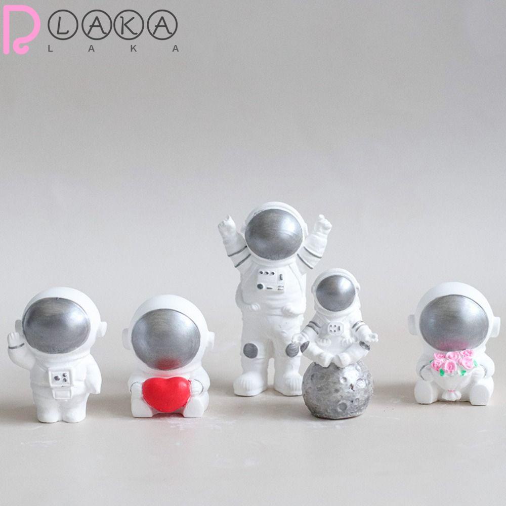 LAKAMIER Khuôn Làm Nến Handmade Silicone Hình Phi Hành Gia