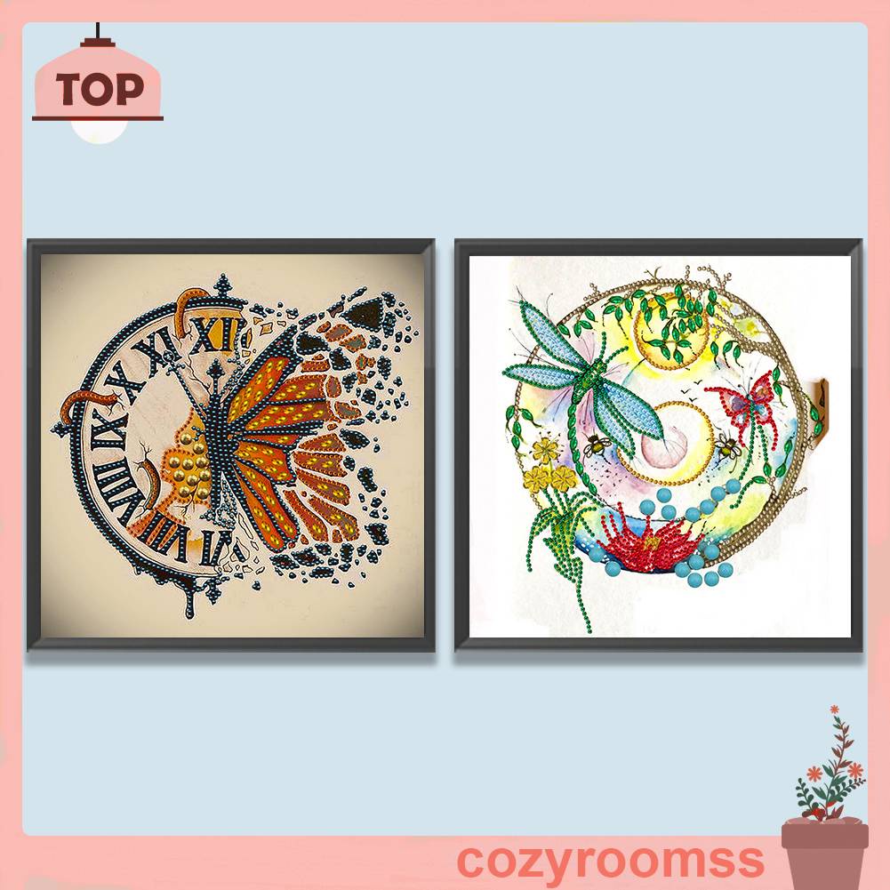 Bộ Tranh Đính Đá 5D Tự Làm Hình Động Vật Dễ Thương