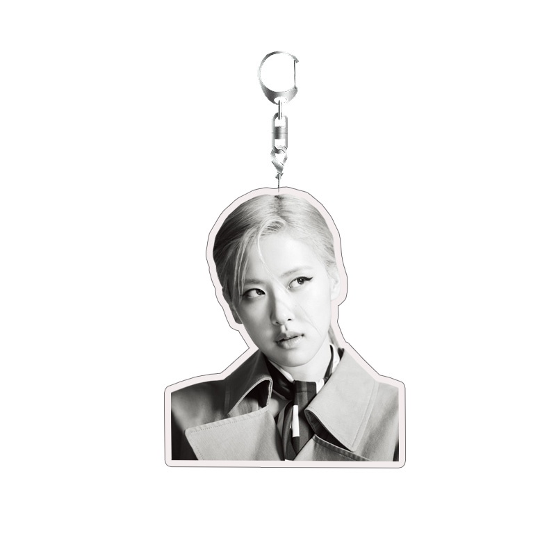 Móc Khóa Acrylic Hình BLACKPINK JENNIE ROSE LISA JISOO