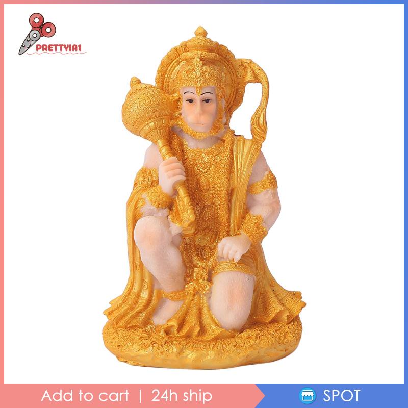 [Prettyia1] Mô Hình Tượng Khỉ Bằng Nhựa Resin Trang Trí