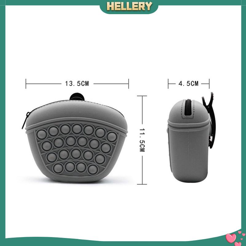 Túi Silicone Đựng Dụng Cụ Huấn Luyện Thú Cưng Tiện Dụng
