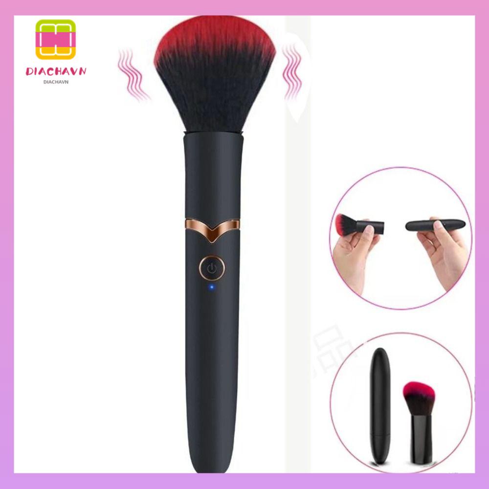 Bộ 10 Cọ Trang Điểm Nền / Má Hồng Có Thể Điều Chỉnh Nhanh Chóng Sạc Lại Bằng Cổng USB Cho Nữ
