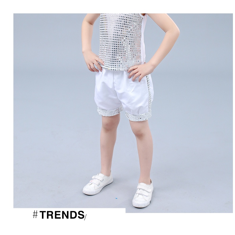 Thời Gian Giới Hạn  Chân Váy Lưới Đính Kim Tuyến Nhảy Múa Pettiskirt Hiện Đại Cho Trẻ Mẫu Giáo