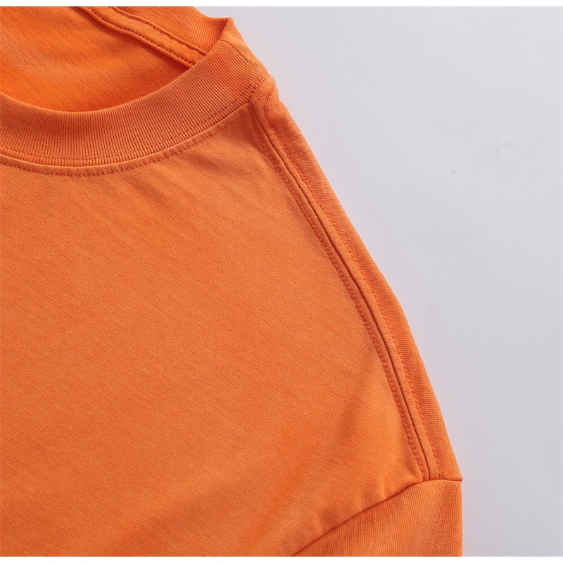 Áo Thun Ngắn Tay Màu gradient Phong Cách vintage Thời Trang Mới Nhất Xu Hướng P-R-A88