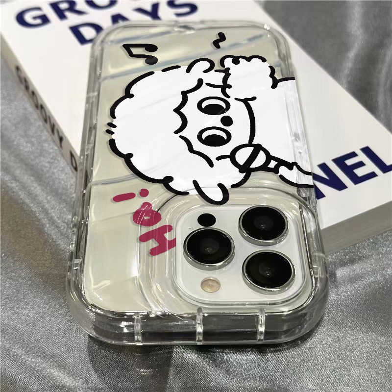 Ốp Điện Thoại Mềm Trong Suốt Hình Cừu Dễ Thương Cho iPhone14promax 8MMQ 811 / Ha71312 / xr