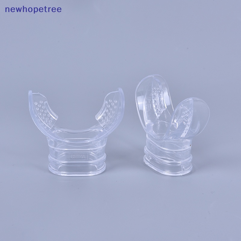 1 Ống Thở Lặn Bằng Silicone Trong Suốt