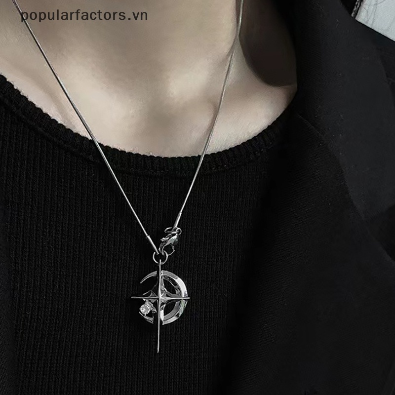 Vòng cổ Mặt Hình Trăng Sao Galaxy Thời Trang Hàn Quốc Cho Nữ