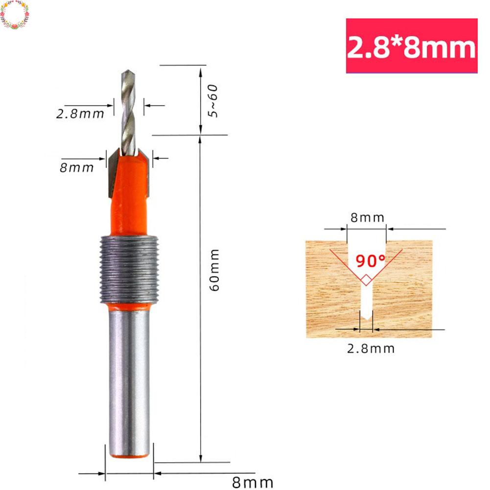 8mm 10mm ountersink hank ountersinkoodworking áyngoài trời nó làm việc