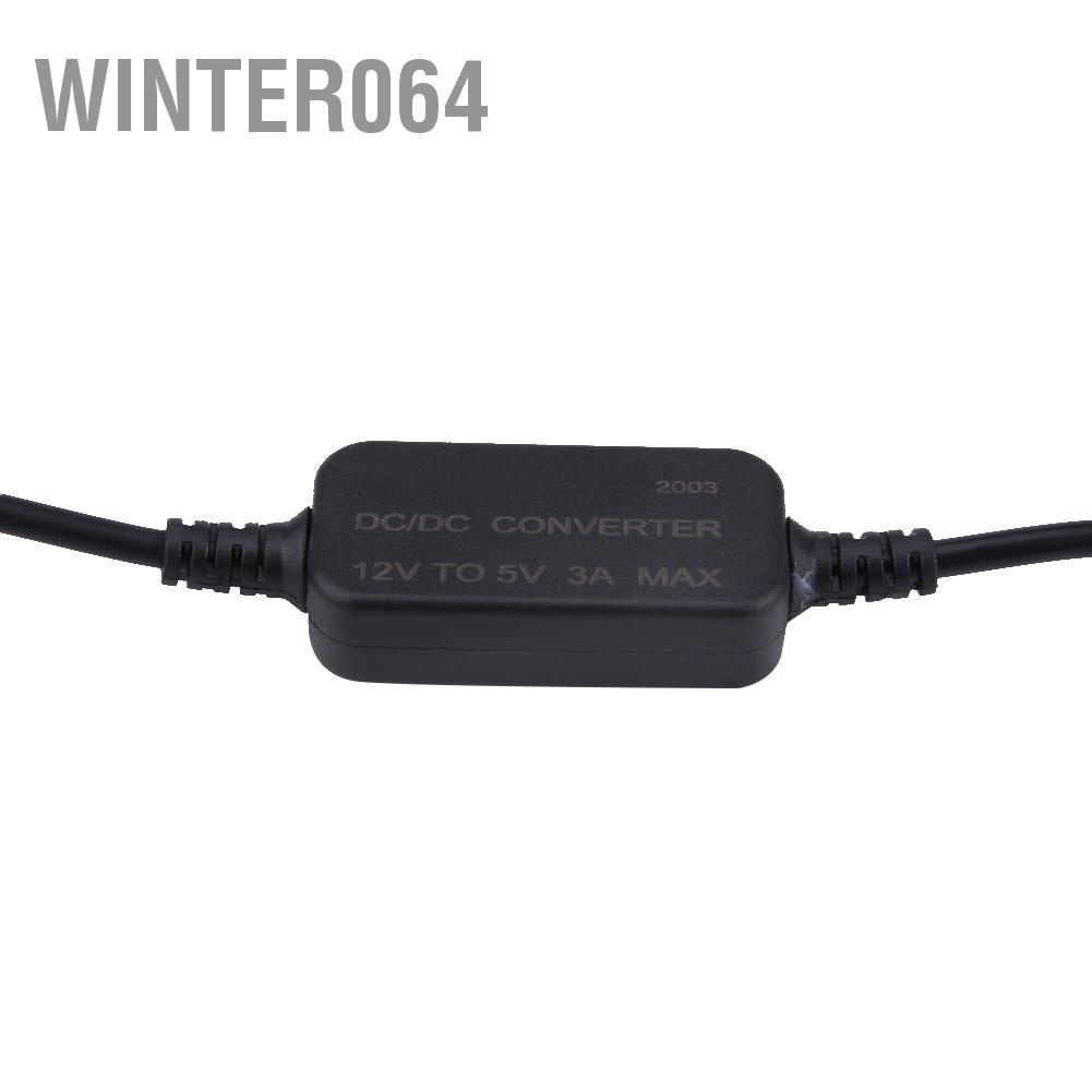 Winter064 Mô-đun Bộ Chuyển Đổi DC 3A 12V Sang 5V Tín Hiệu Đầu Ra USB Nguồn Điện Điều Chỉnh Áp