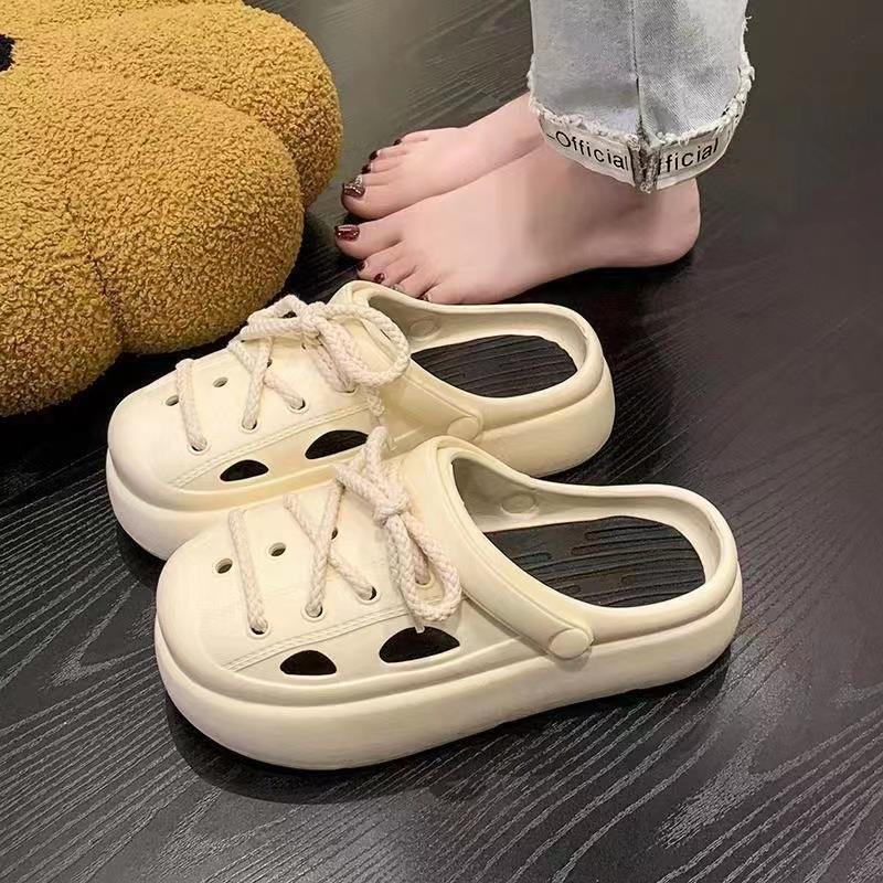 FEIJIANU dép Cross dép sandal nữ giày đi biển đáng yêu thoải mái 29Z23072119