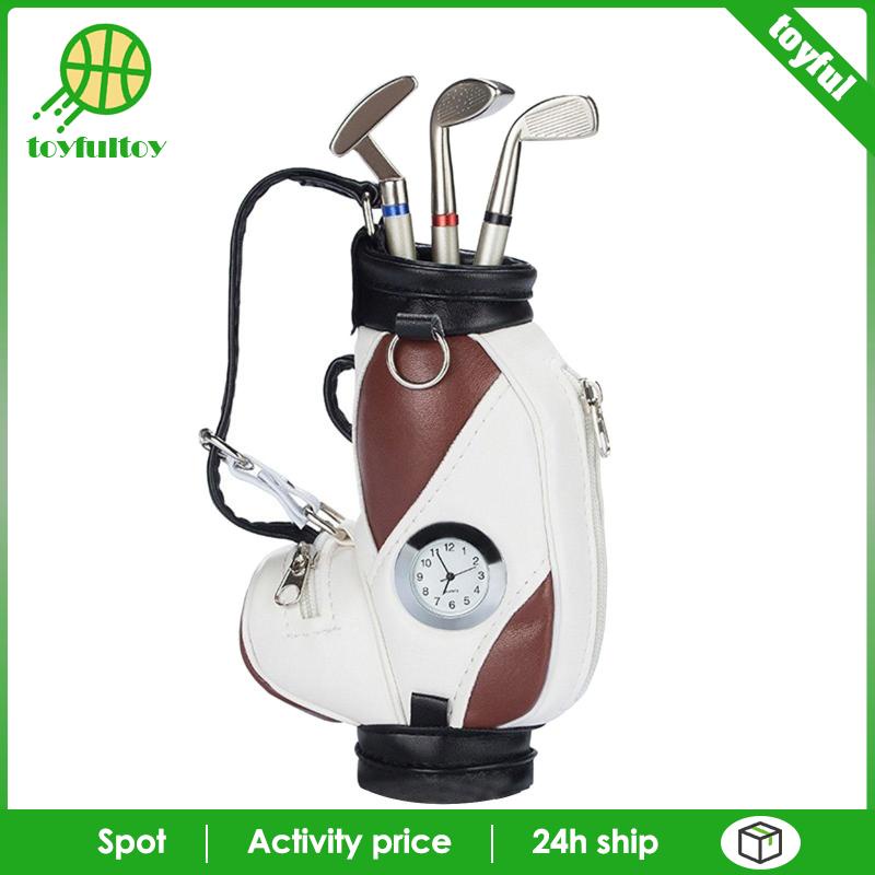 Túi Đựng Bút / Gậy Đánh Golf Mini Thiết Kế Độc Đáo Dùng Làm Quà Tặng Cho Nam
