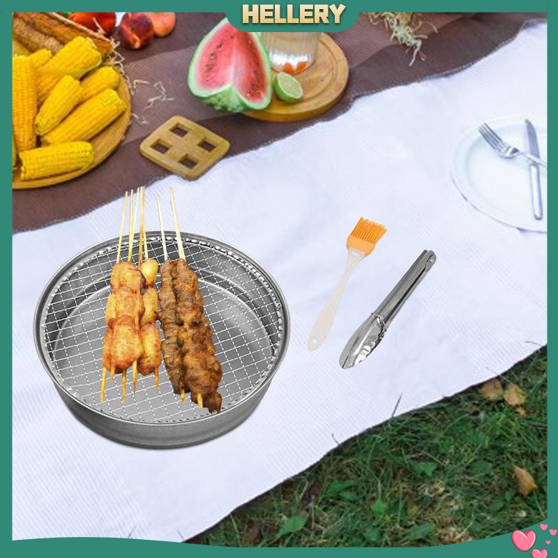 Vỉ Nướng Bbq Dùng Một Lần Bằng Thép Không Gỉ Tiện Dụng