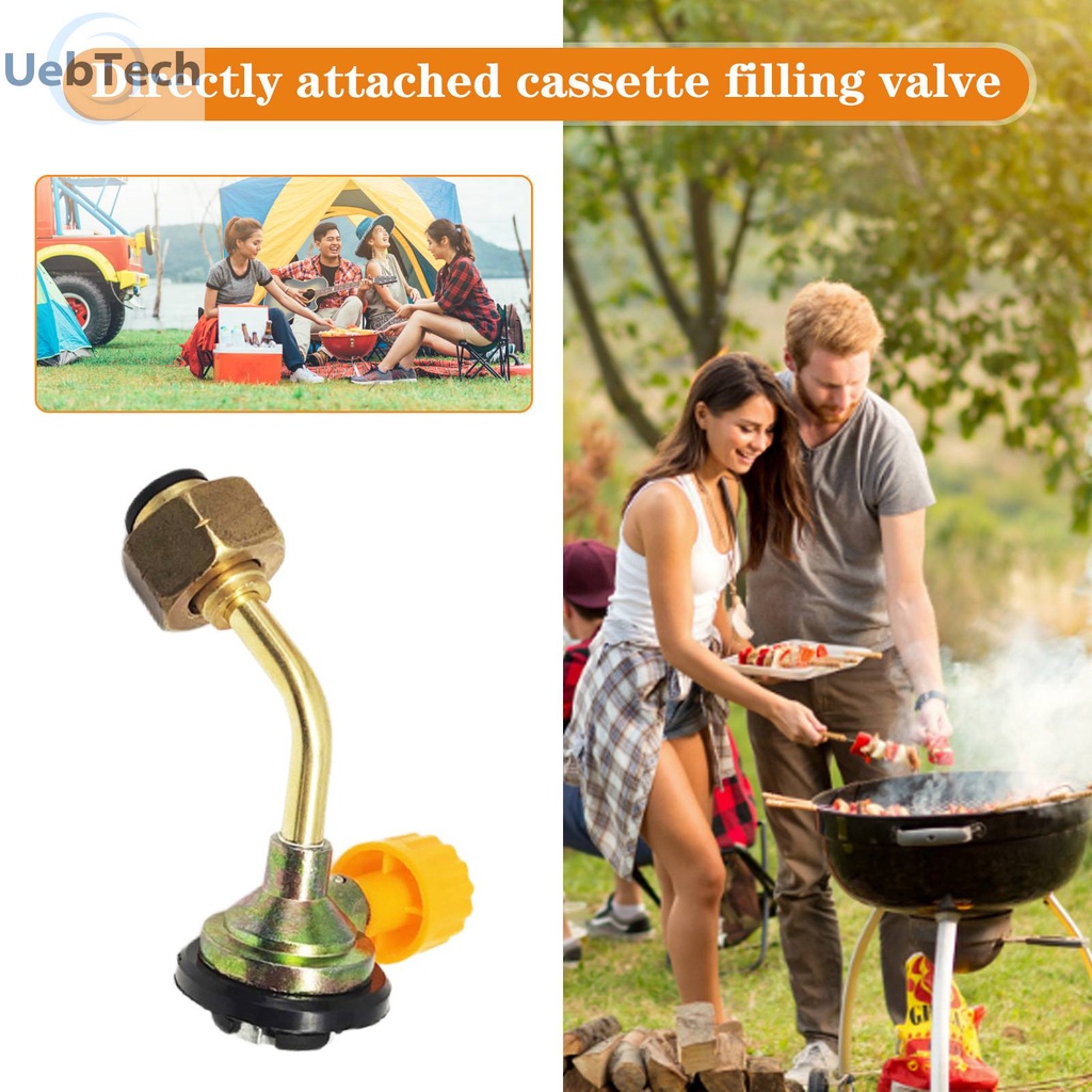 Van Nối Bình Khí Butan Hình Băng Cát Sét Độc Đáo Tiện Dụng Khi Đi Cắm
