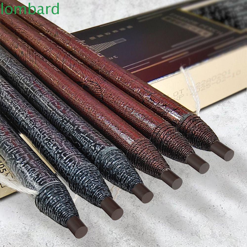 LOMBARD Bút Chì Kẻ Lông Mày Kèm Cọ Trang Điểm Tự Nhiên Lâu Trôi Cho Nữ