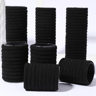 Set 50 Dây Cột Tóc Co Giãn Thời Trang Cho Nữ