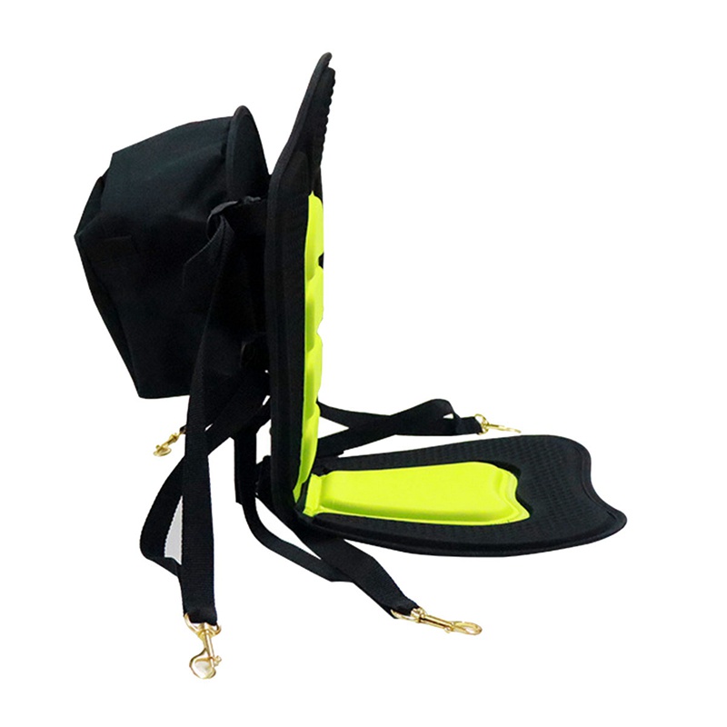 1 Tấm Đệm Ngồi Có Thể Điều Chỉnh Hỗ Trợ Lưng Khi Chèo Thuyền Kayak Kèm Túi Đựng