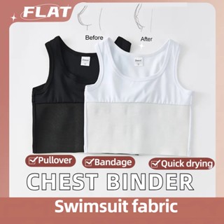 Áo Nịt Ngực Tomboy Áo Bơi Sát Nách Plus Size 47-105kg