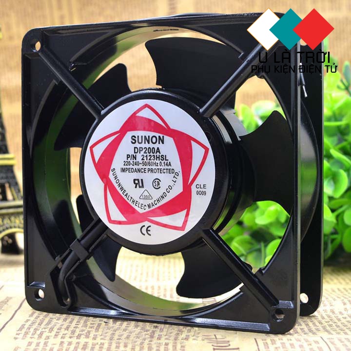 Quạt Tản Nhiệt 220V , Quạt Hút Gió 120mm , Quạt Sunon 220V