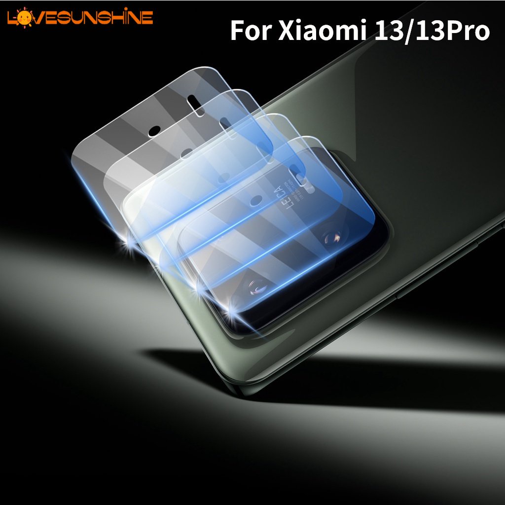 Miếng Dán Cường Lực Siêu Mỏng Chống Trầy Bảo Vệ Ống Kính Máy Ảnh HD Cho Xiaomi 13 / 13Pro