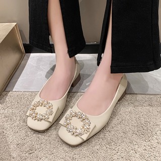 Giày Búp Bê Da Thời Trang Dành Cho Nữ