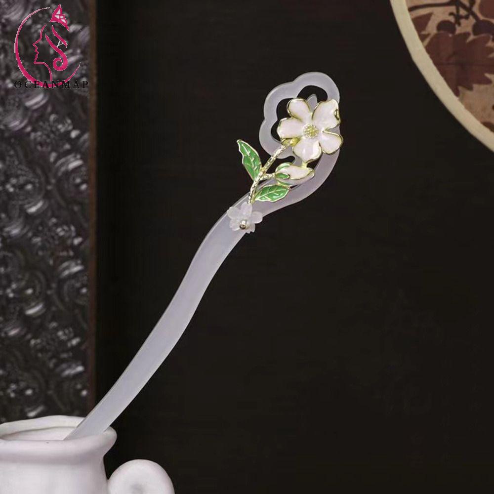 OCEANMAP Trâm Cài Tóc Hình Đám Mây Phong Cách Cổ Điển Cho Nữ